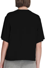 DKNY Sport Black Modal Logo Tee