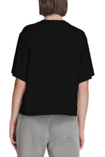 DKNY Sport Black Modal Logo Tee