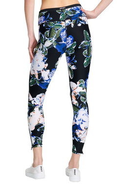 DKNY Sport Black/Multi Luminescence Printed High-Rise Ankle Legging thumbnail 3