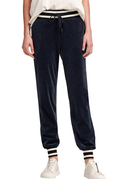DKNY Sport Carbon Striped Velour Jogger