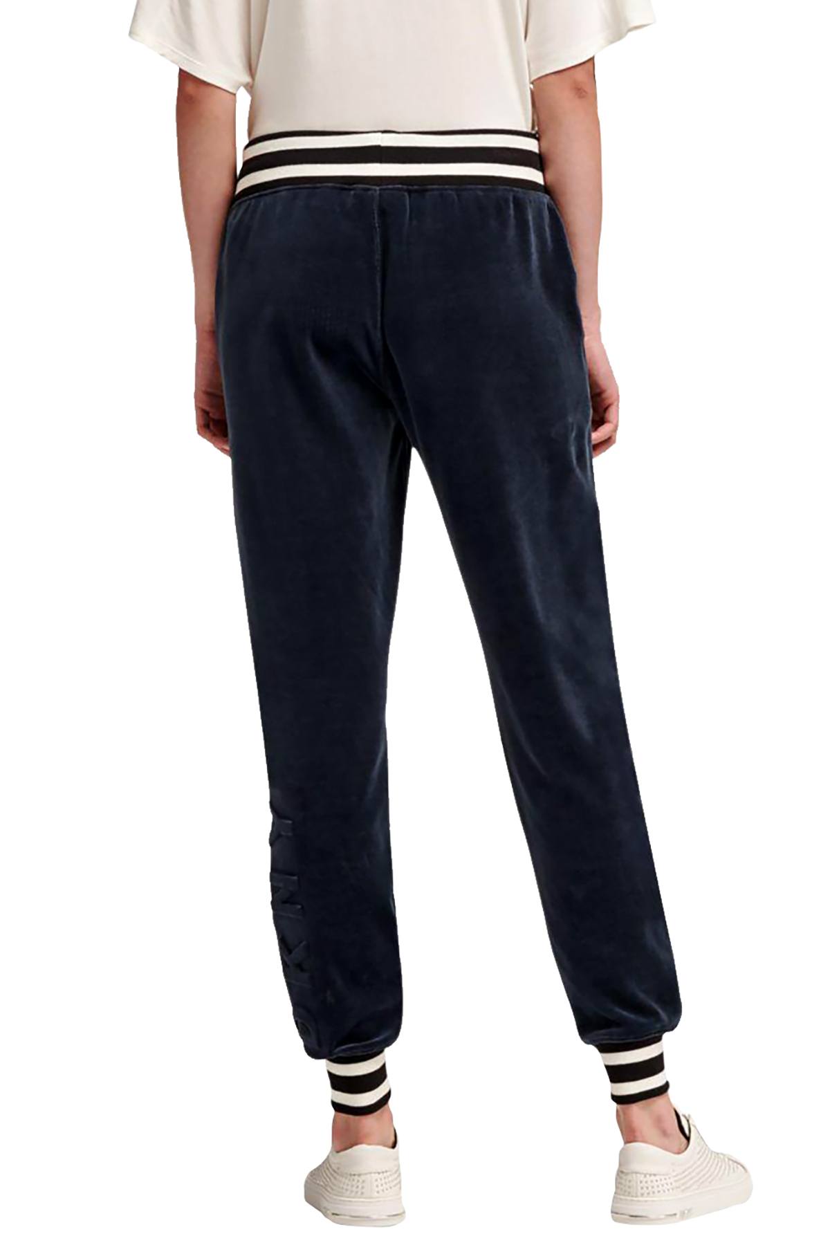 DKNY Sport Carbon Striped Velour Jogger