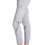DKNY Sport Dove Heather Grey Cropped Cargo Performance Sweatpant