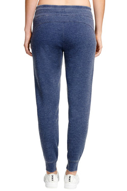 DKNY Sport Peacoat Navy Heather Seamed Bridge Hem Pant thumbnail 2