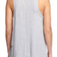 DKNY Sport Pearl Grey Heather/White Modal Logo Tank Top