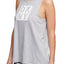 DKNY Sport Pearl Grey Heather/White Modal Logo Tank Top