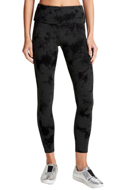 DKNY Sport Slate-Heather Tie-Dyed Casual Legging thumbnail 1
