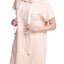 DKNY Sport Spritzer-Pink Logo Hooded Sweatshirt Dress