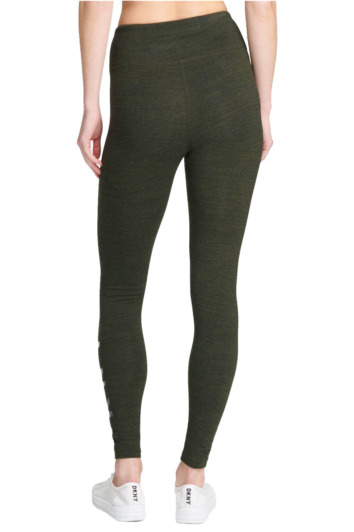 DKNY Sport Vine-Heather High-waist Tummy-Support Legging