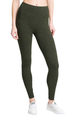 DKNY Sport Vine-Heather High-waist Tummy-Support Legging thumbnail 1