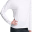 DKNY Sport White Long Lace-Up Sleeves Modal T-Shirt