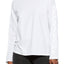 DKNY Sport White Long Lace-Up Sleeves Modal T-Shirt