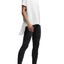 DKNY Sport White Tie-Back V-Neck Tee