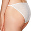 DKNY White Modern Lace Sheer String Bikini Brief