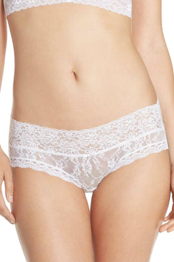 DKNY White Signature Lace Bikini Brief thumbnail 1