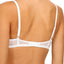 DKNY White Signature Lace Unlined Underwire Bra