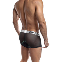 Daddy Black Mesh Nylon Pouch Boxer Trunk thumbnail 3