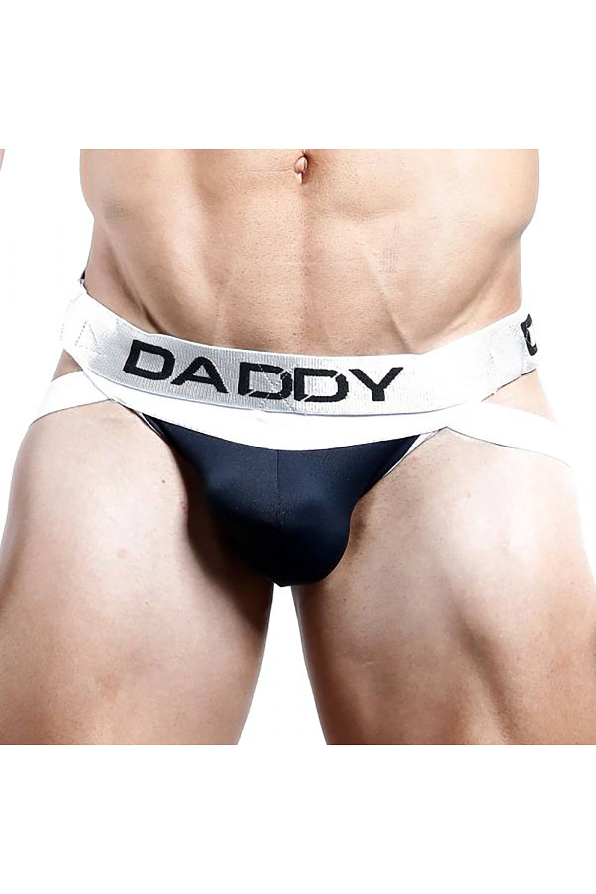 Daddy Black Multi-Strap Jock-Thong