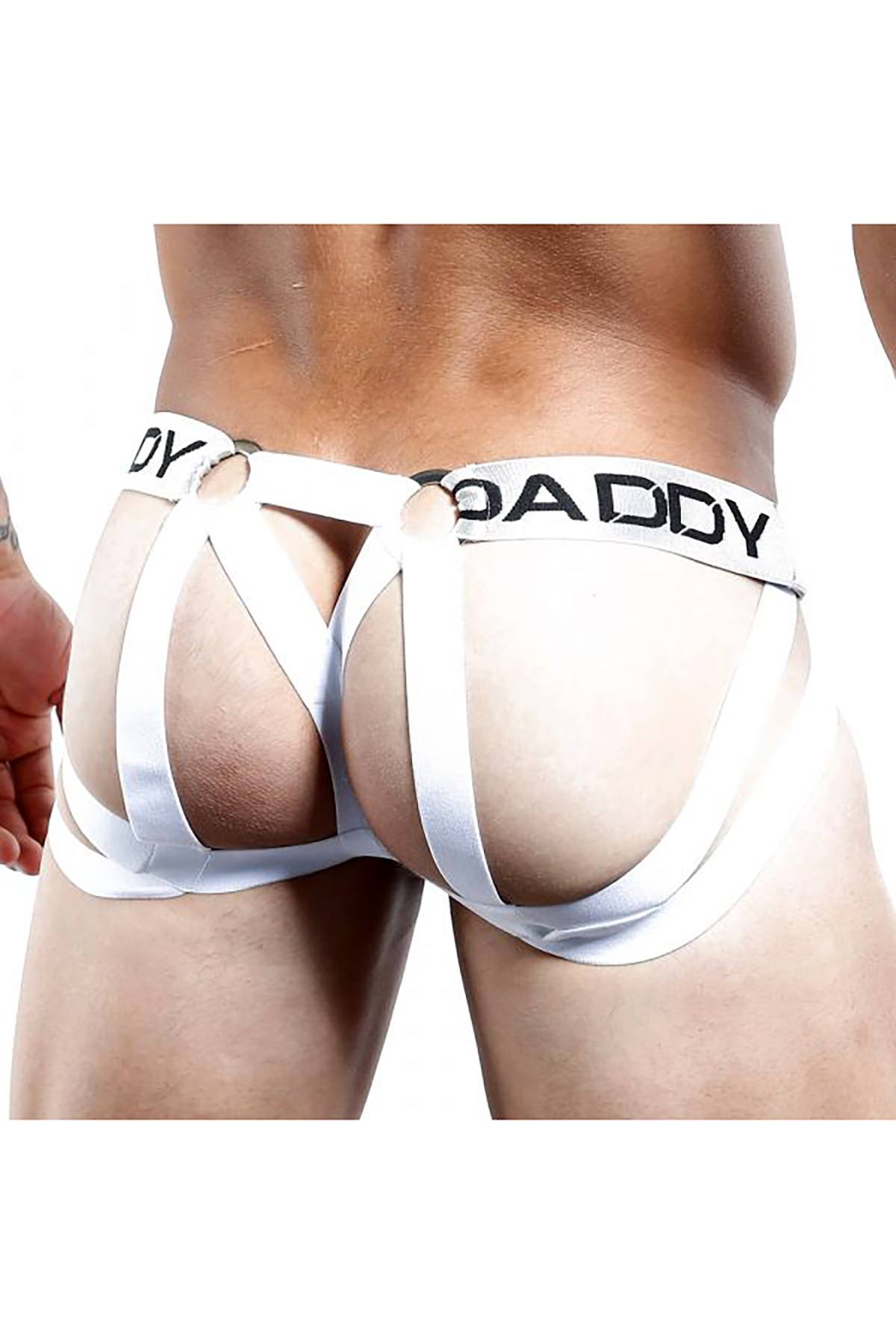 Daddy Black Multi-Strap Jock-Thong