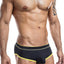 Daddy Micro Bikini in Black/Yellow