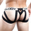 Daddy White Multi-Strap Jock-Thong