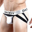 Daddy White Multi-Strap Jock-Thong