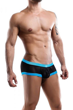 Daniel Alexander Black/Turquoise Sheer Contrast Trunk thumbnail 1