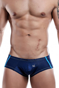 Daniel Alexander Navy/Aqua-Stripe Trunk thumbnail 1