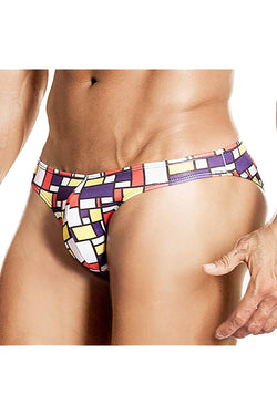 Daniel Alexander Printed Art-Deco Fritz Bikini Brief thumbnail 2
