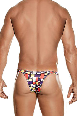 Daniel Alexander Printed Art-Deco Fritz Bikini Brief thumbnail 3
