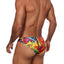 Daniel Alexander Printed Explosion Slip Bikini Brief