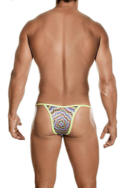 Daniel Alexander Printed Psychedelic Sexy String Brief thumbnail 3