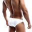 Daniel Alexander White/Yellow Color-Block Bikini Brief
