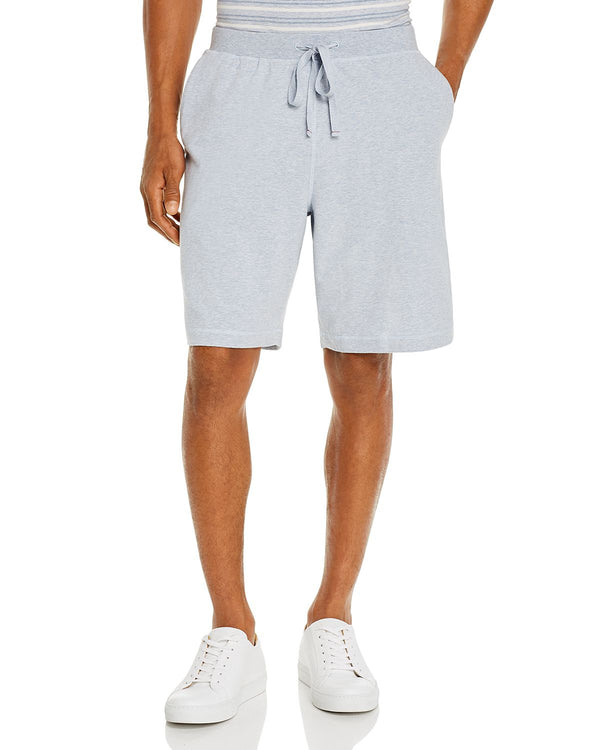Daniel Buchler Drawstring Lounge Shorts Blue