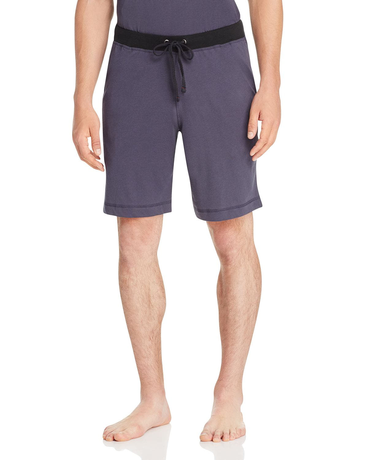 Daniel Buchler Peruvian Pima Cotton Lounge Shorts MIDNIGHT