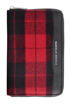 Danielle Nicole Red Zip-Around Larsen Wallet thumbnail 1