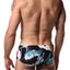 Danny Miami Wild Gold Print Swim Brief