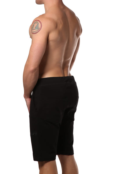 Datch Black Bermuda Sweatshort