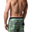 Datch Green Camouflage Swim Short