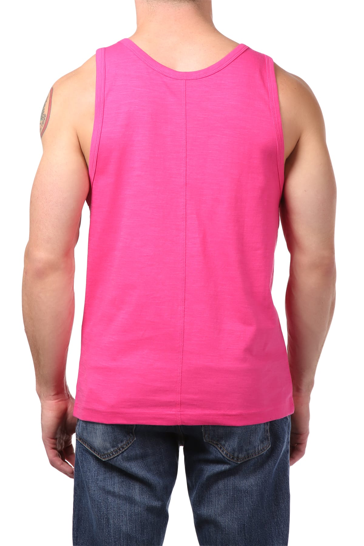 Datch Pink Youth In Revolt Tank Top