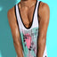Datch White All Rights Reserved Tank Top