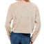 Derek Heart Juniors' Ribbed Faux-fur Top Cement