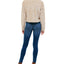 Derek Heart Juniors' Ribbed Faux-fur Top Cement