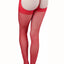 Desire Hosiery Red Sheer Control-Top Thong Pantyhose