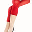 Desire Hosiery Red Sheer Footless Pantyhose