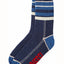 Diesel Blue Denim Stripe Ray Sock
