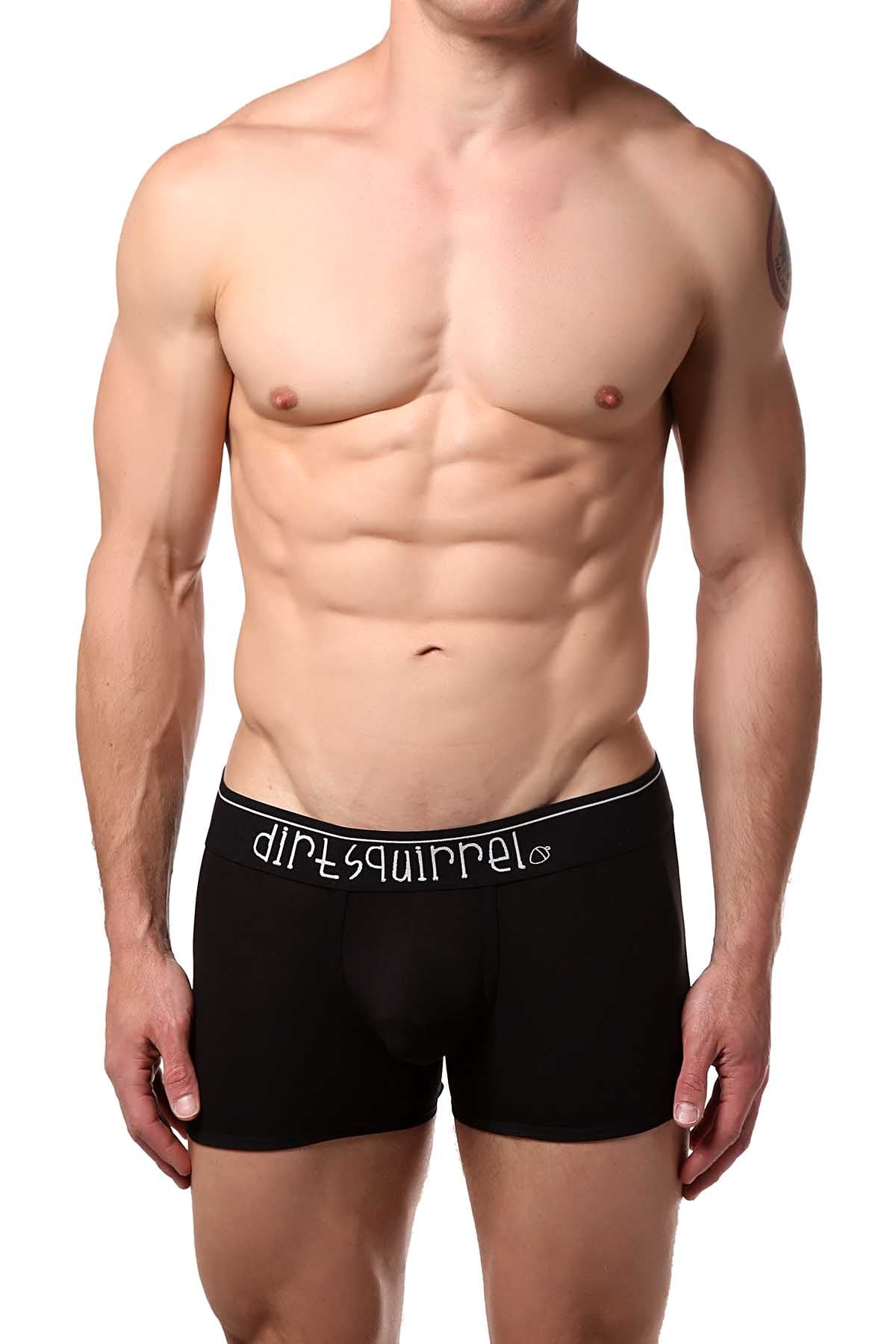 Dirt Squirrel Black Boxer Brief