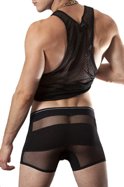 Dirt Squirrel Black Mesh Boxer Brief thumbnail 2