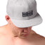 Dirt Squirrel Grey Text Snapback