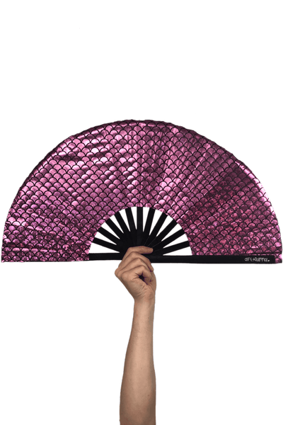 Dirt Squirrel Pink Mermaid Fan