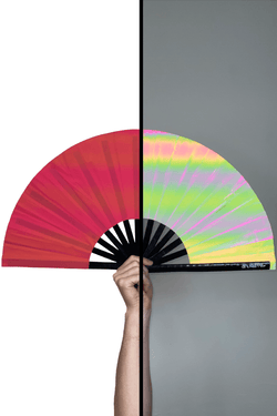 Dirt Squirrel Red Reflective Fan thumbnail 1